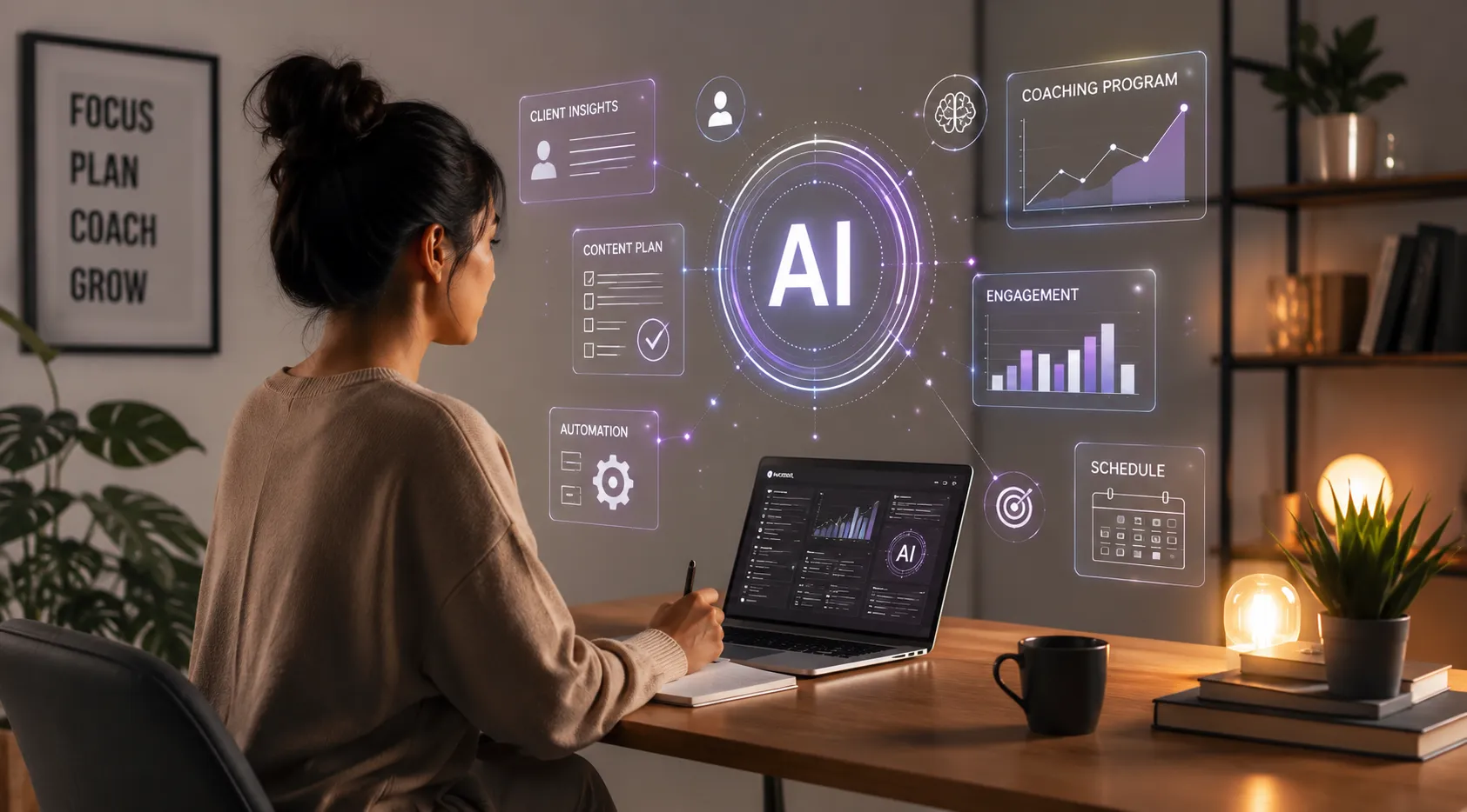 AI coach financing